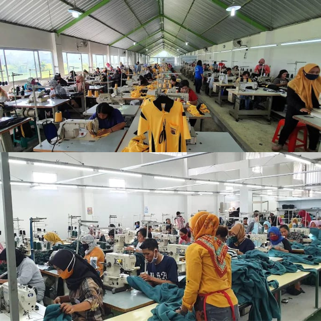 Pabrik produksi garmen PT. Industri Garment Sejahtera